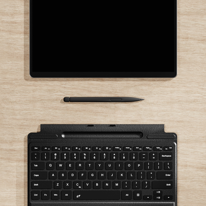 Cygnett Magnetic Keyboard for Surface Pro 11/10/9/8 - Black with Pen Slot 