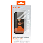 Cygnett GlareShield iPhone 17 Pro Tempered Glass Screen Protector - DropProof 