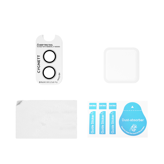 Cygnett iPhone 17/16/16 Plus Camera Lens Protector - Drop & Scratch Proof 