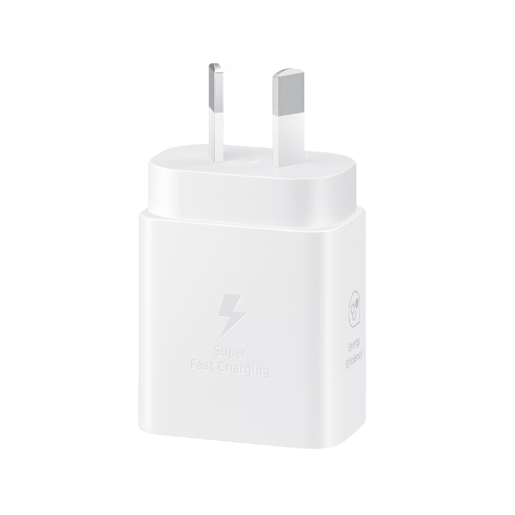 Samsung 25W GaN USB-C Fast Wall Charger | White