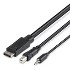 Belkin Secure KVM DisplayPort Cable 6ft - TAA, 4K@60Hz, High Retention Belkin