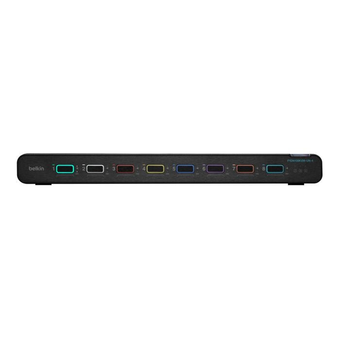 Belkin Secure KVM Switch 8-Port Single Head with CAC - F1DN108KVM-UN-4 Belkin