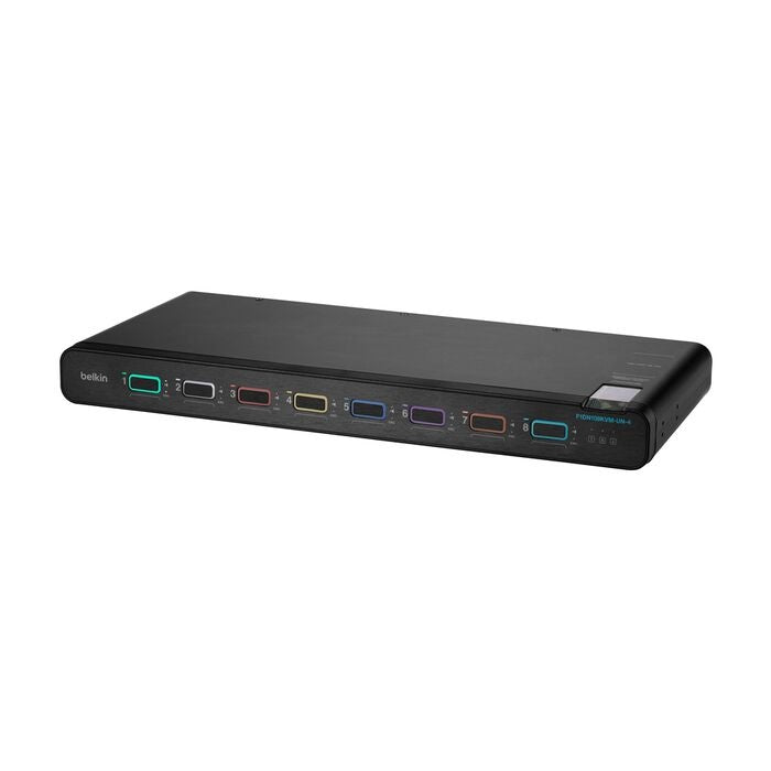 Belkin Secure KVM Switch 8-Port Single Head with CAC - F1DN108KVM-UN-4 Belkin