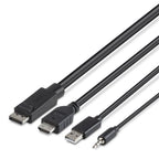 Belkin Secure KVM TAA Dual HDMI DP Switch with USB Audio - 3 Year Warranty Belkin