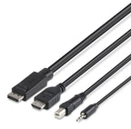 Belkin Secure KVM TAA Dual HDMI DP Switch with USB Audio - 3 Year Warranty Belkin
