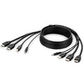 Belkin Secure KVM Dual HDMI USB Audio Cable - TAA Compliant 1.8M Black Belkin