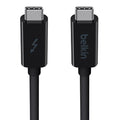 Belkin Thunderbolt 3 Cable (1M) USB-C - 60W PD, 4K, 20Gbps, Black Belkin