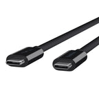 Belkin Thunderbolt 3 Cable (1M) USB-C - 60W PD, 4K, 20Gbps, Black Belkin