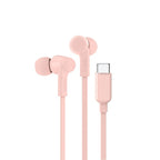 Belkin SoundForm Pink USB-C Wired Earbuds | Safe Volume Limiter Belkin