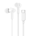 Belkin SoundForm USB-C Wired Earbuds - White with Volume Limiter Belkin
