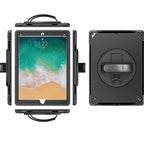 USP Rugged iPad 10.2 Case (9th/8th/7th Gen) - Kickstand, Straps, Drop-Proof 