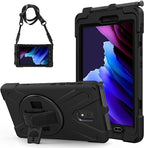 Heavy Duty Samsung Tab Active5/3 8 Case - Kickstand & Straps