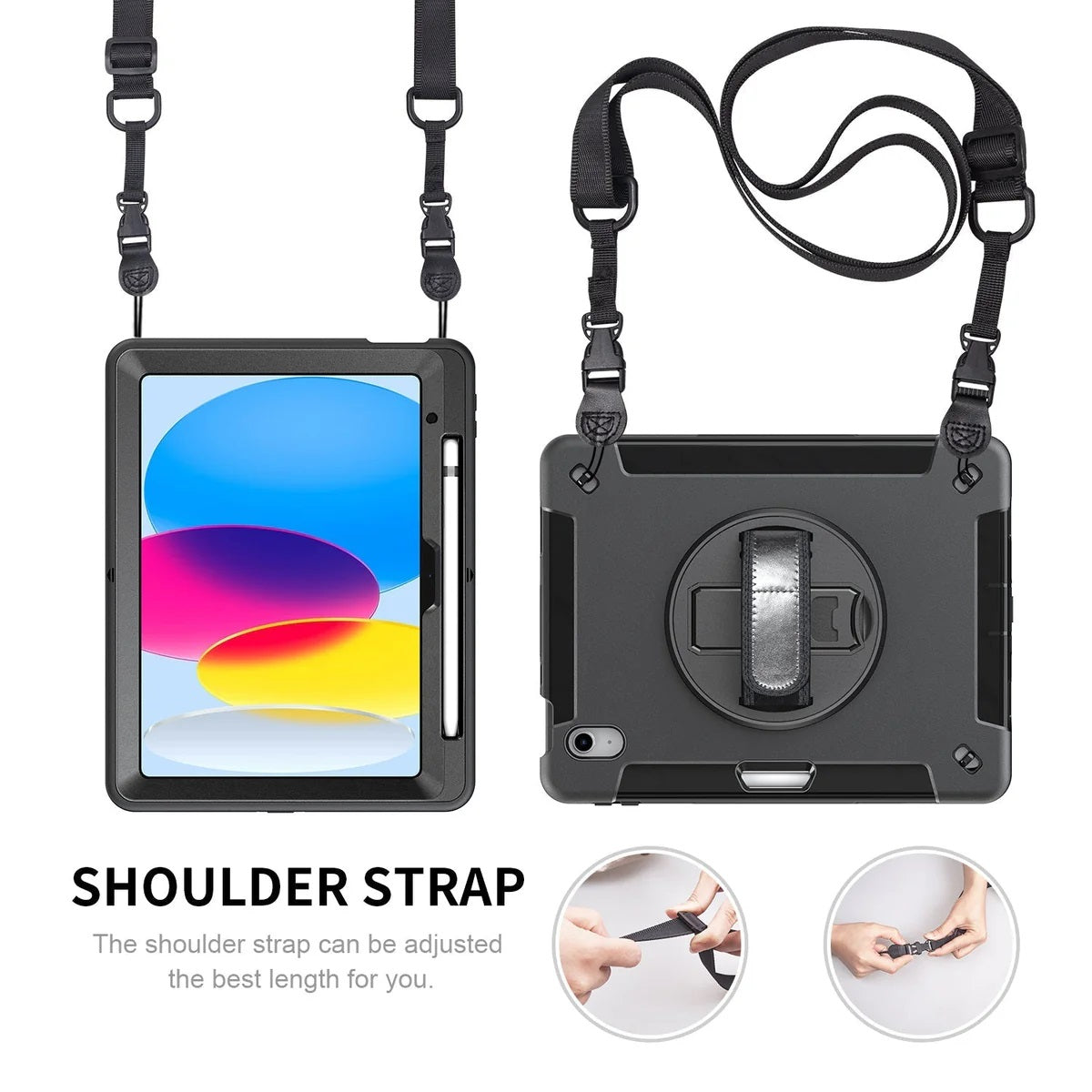 Rugged Samsung Galaxy Tab S11 Case - Drop-Proof, Kickstand & Straps