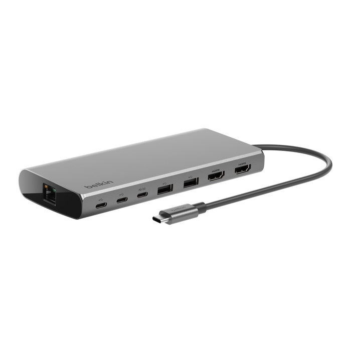 Belkin Universal USB-C 8-in-1 Hub: Dual Display, 100W PD, 10Gbps Belkin