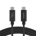 Belkin Connect USB4 USB-C Cable 2M Black - 240W, 20Gbps, 4K Video Belkin