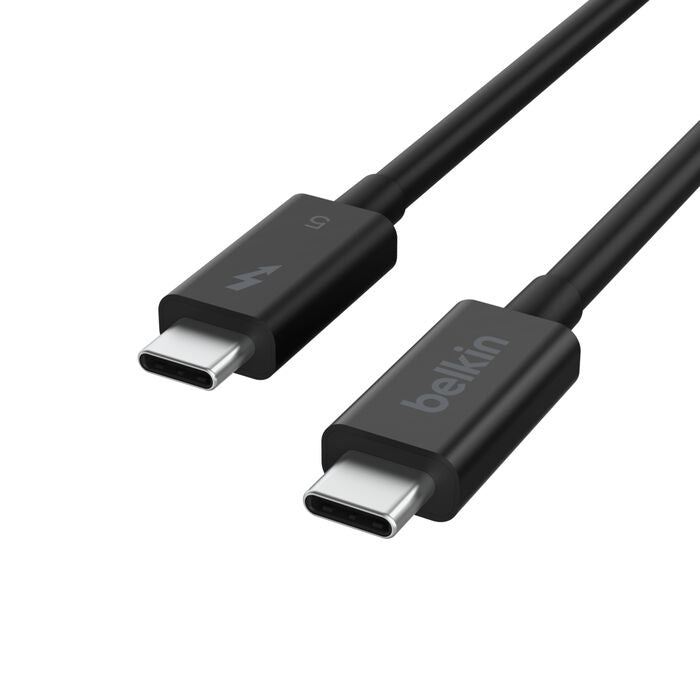 Belkin Thunderbolt 5 USB-C Cable | 80Gbps, 240W, 8K Video | 1M Black Belkin