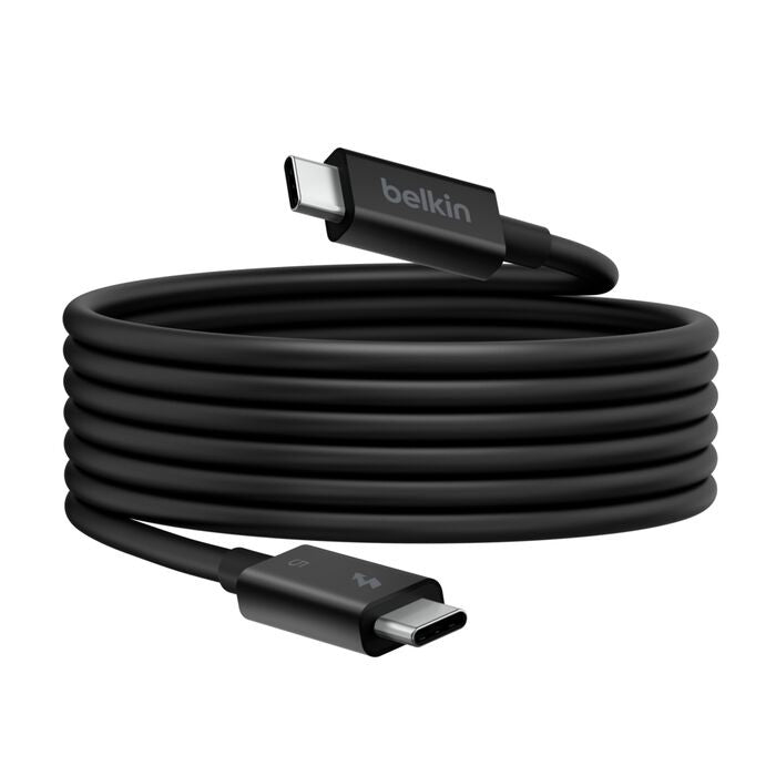 Belkin Thunderbolt 5 USB-C Cable | 80Gbps, 240W, 8K Video | 1M Black Belkin