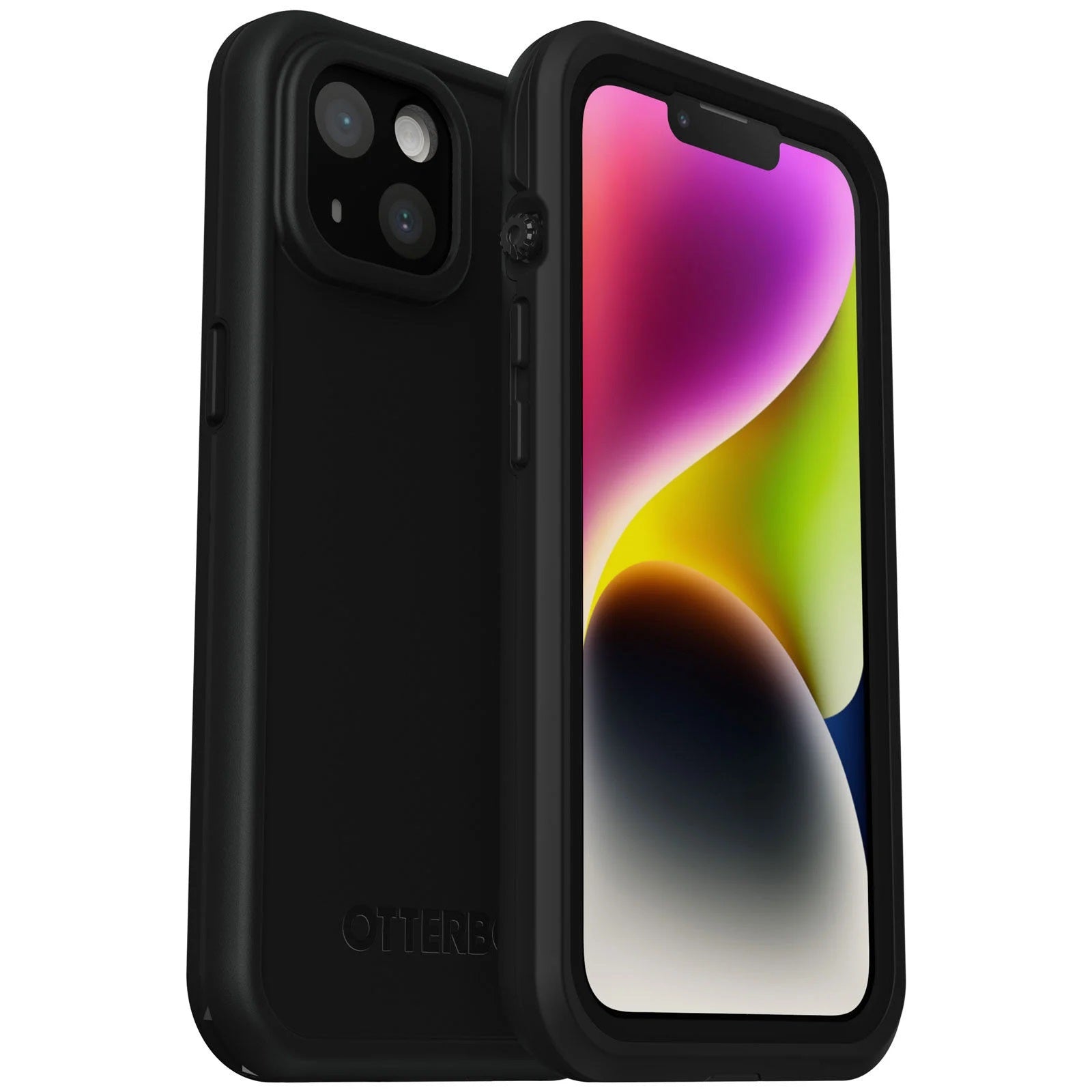 OtterBox FRE MagSafe iPhone 14 Case - Black, Waterproof, Drop Proof Otterbox