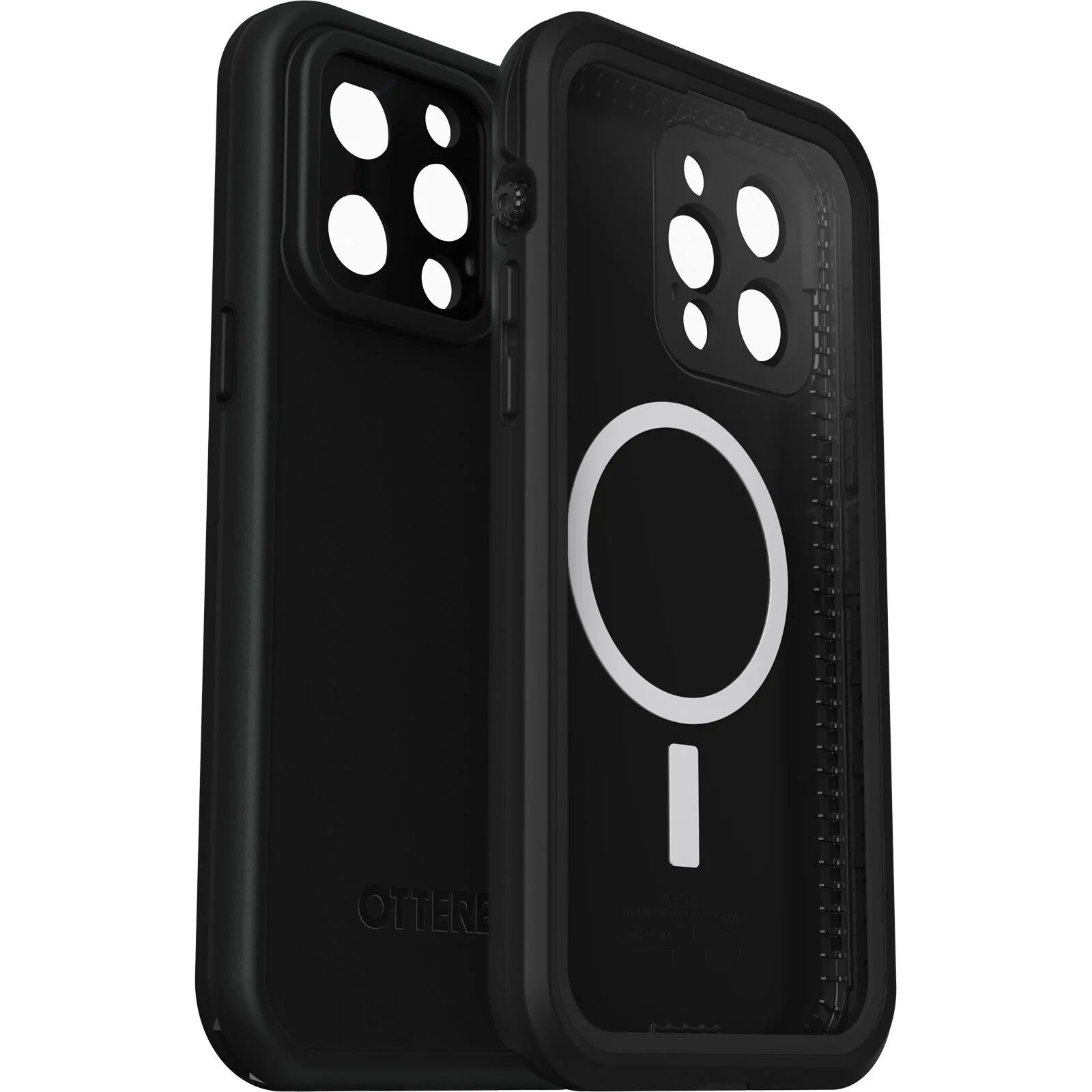 OtterBox FRE MagSafe iPhone 14 Pro Max Waterproof Case Black Otterbox