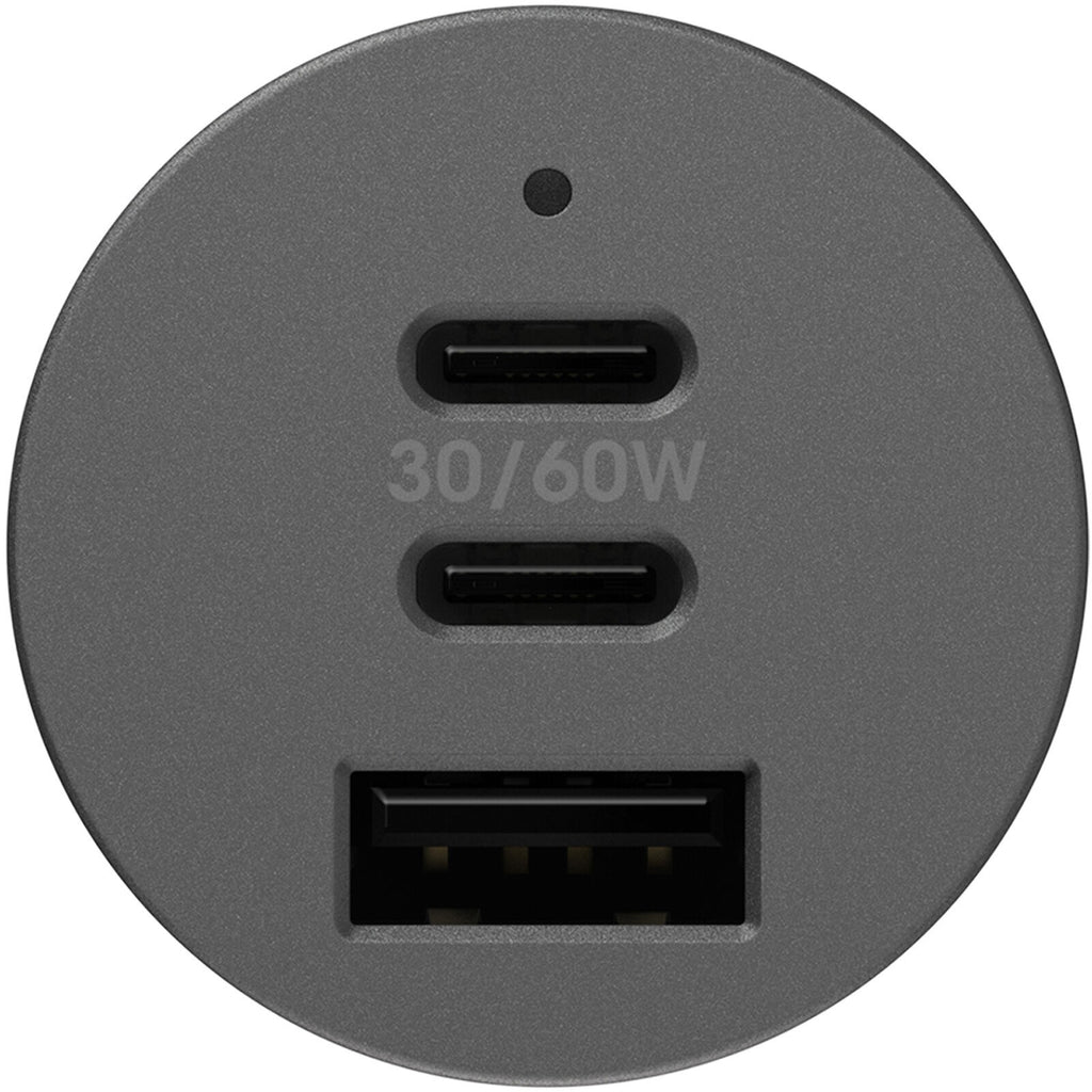 OtterBox 72W Fast Car Charger - Triple Port USB-C for iPhone & Samsung 