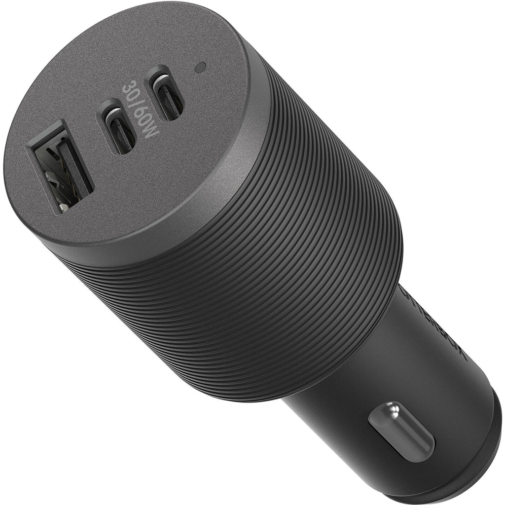 OtterBox 72W Fast Car Charger - Triple Port USB-C for iPhone & Samsung 