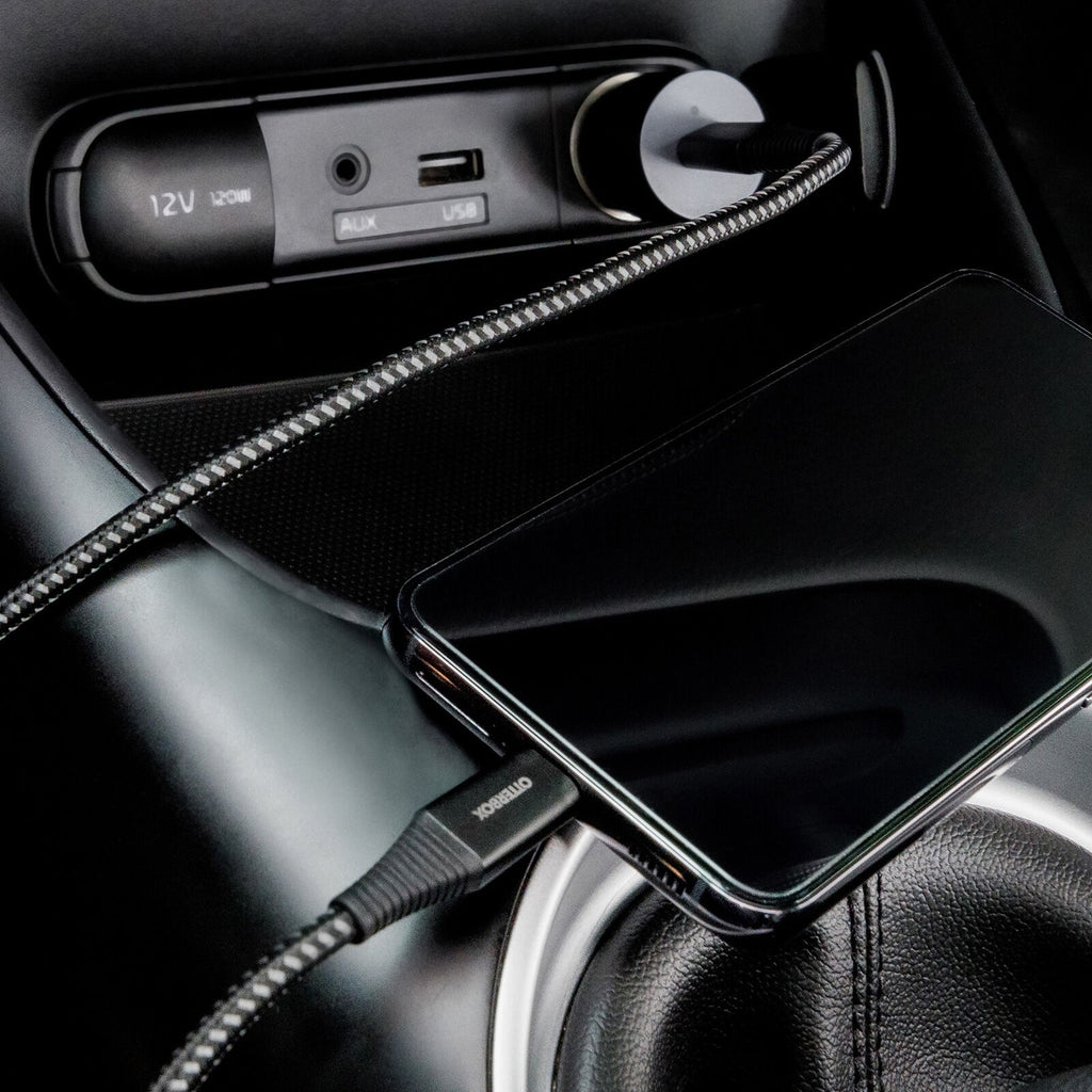 OtterBox 72W Fast Car Charger - Triple Port USB-C for iPhone & Samsung 