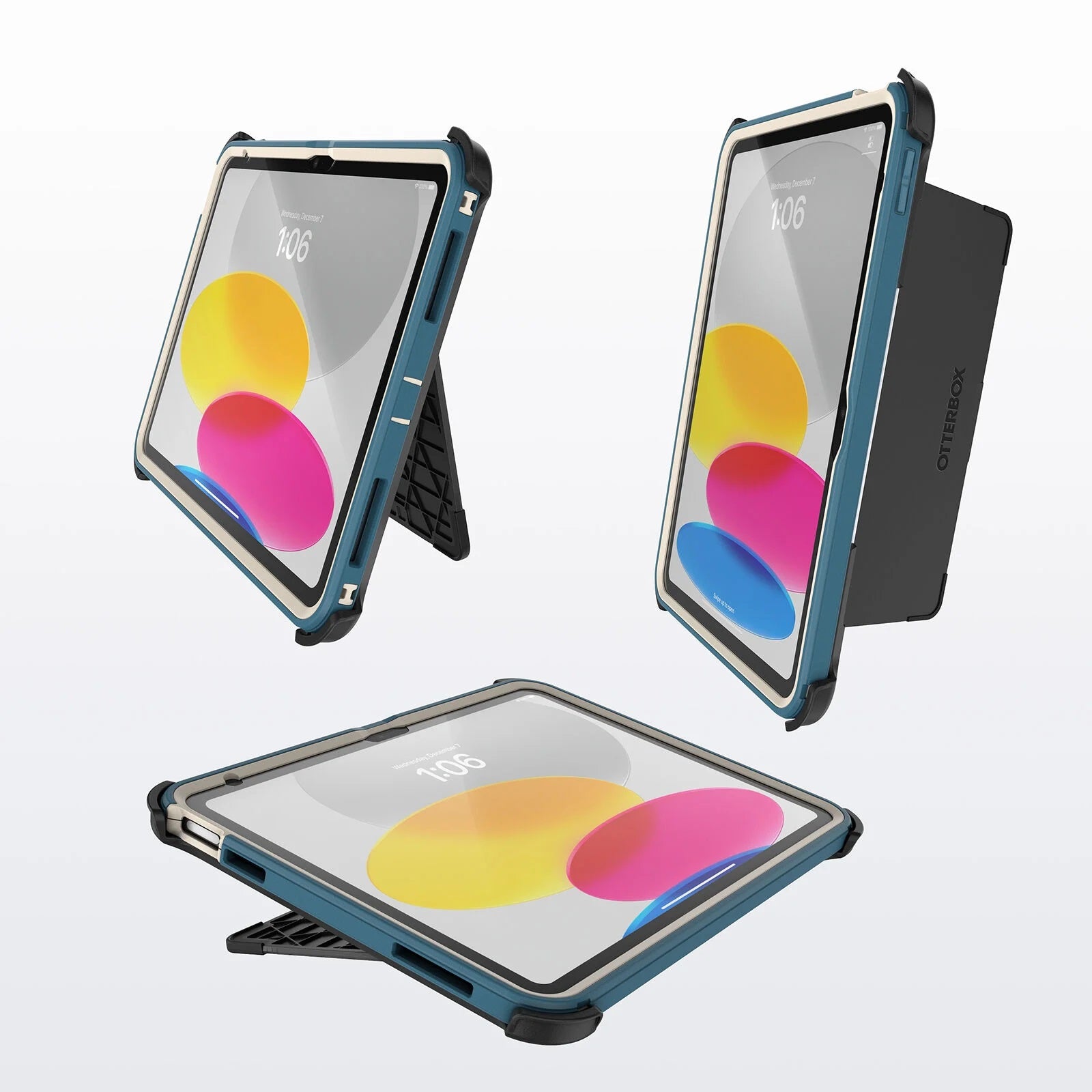 OtterBox Defender Case for iPad 11th & 10th Gen - Blue, Rugged Protection Otterbox