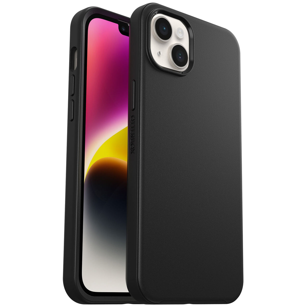 OtterBox Symmetry iPhone 14 Plus Case - Black - Slim Drop Protection