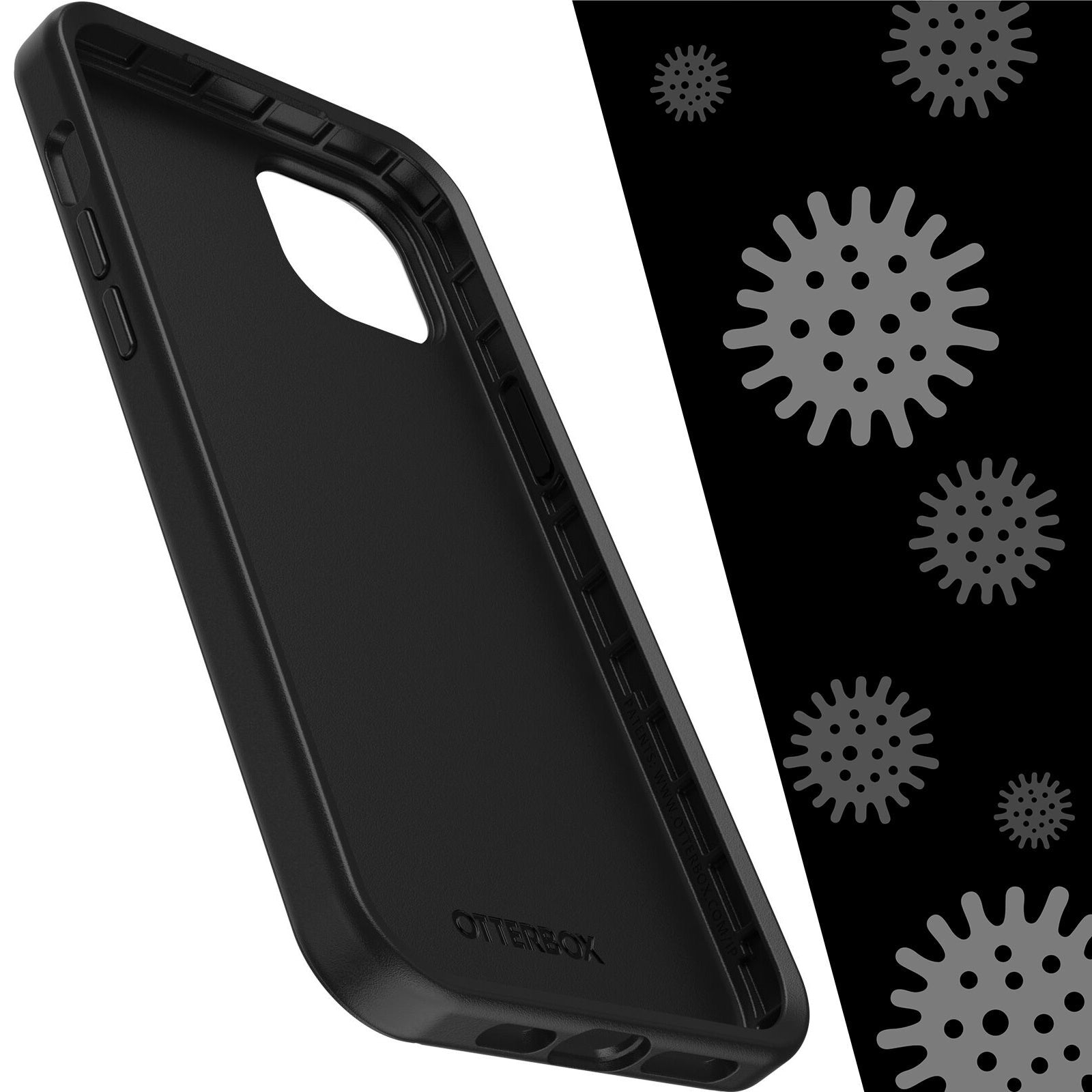 OtterBox Symmetry iPhone 14 Plus Case - Black | Slim Drop Protection Otterbox