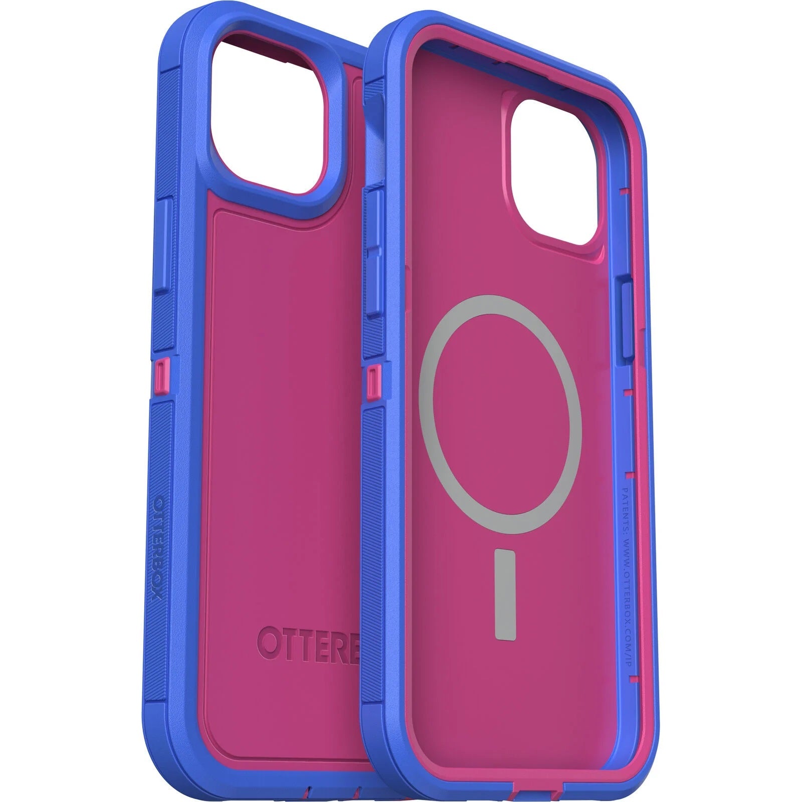 OtterBox Defender XT MagSafe iPhone 14 Plus Case | Pink Blooming Lotus Otterbox