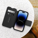 OtterBox Strada iPhone 14 Pro Leather Folio Case - Black Otterbox