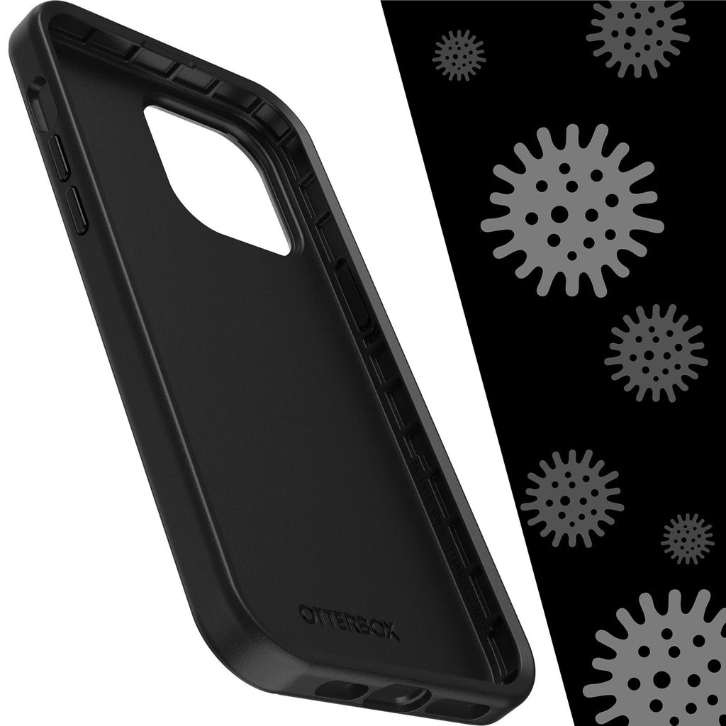 OtterBox Symmetry Case for iPhone 14 Pro Max - Black, Slim & Durable Otterbox