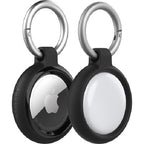 OtterBox Apple AirTag Case - Sleek Black Protector with Carabiner Otterbox