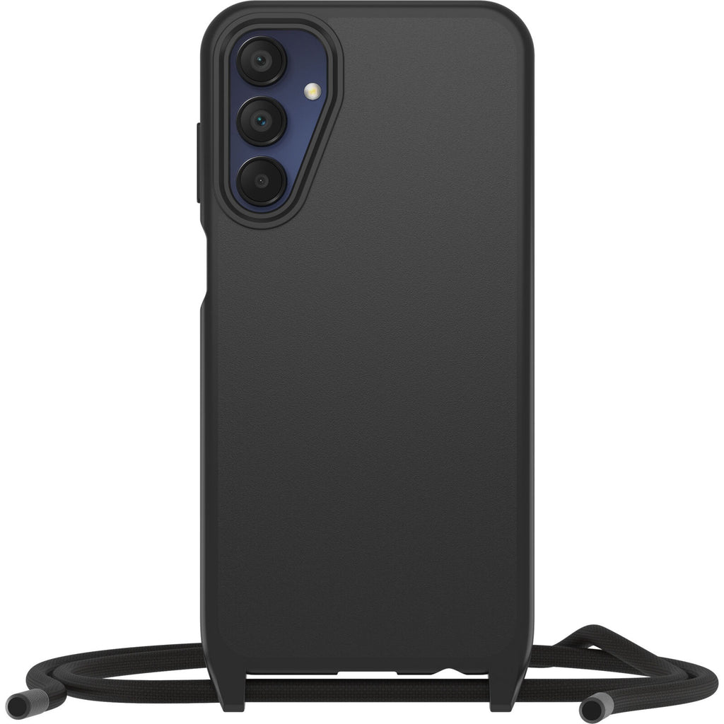 OtterBox React Galaxy A15 5G Necklace Case - Black | Drop+ Protection Otterbox