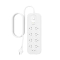 Belkin 8-Outlet Surge Protector with Dual USB-C Ports - White Belkin