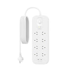 Belkin 8-Outlet Surge Protector with Dual USB-C Ports - White Belkin