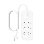 Belkin SurgePro 6-Outlet Surge Protector | Dual 30W USB-C Ports - White Belkin