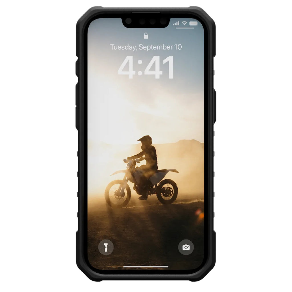 UAG Pathfinder MagSafe iPhone 17e/16e Rugged Case - Black | 18ft Drop 