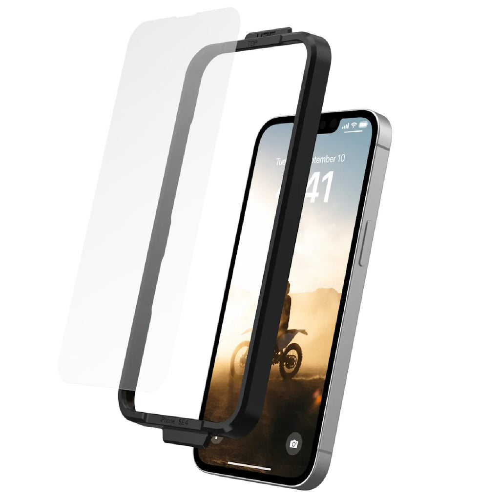 UAG Shield Clear Tempered Glass Screen Protector iPhone 17e / 16e (6.1) 