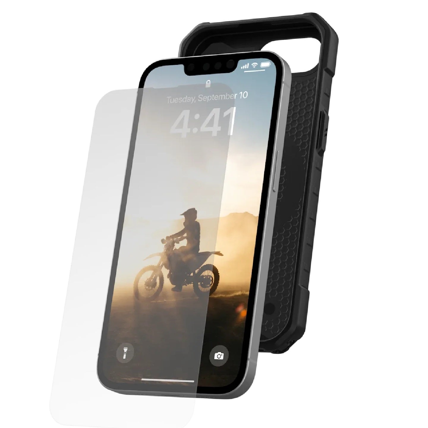 UAG Shield Clear Tempered Glass Screen Protector iPhone 17e / 16e (6.1) 