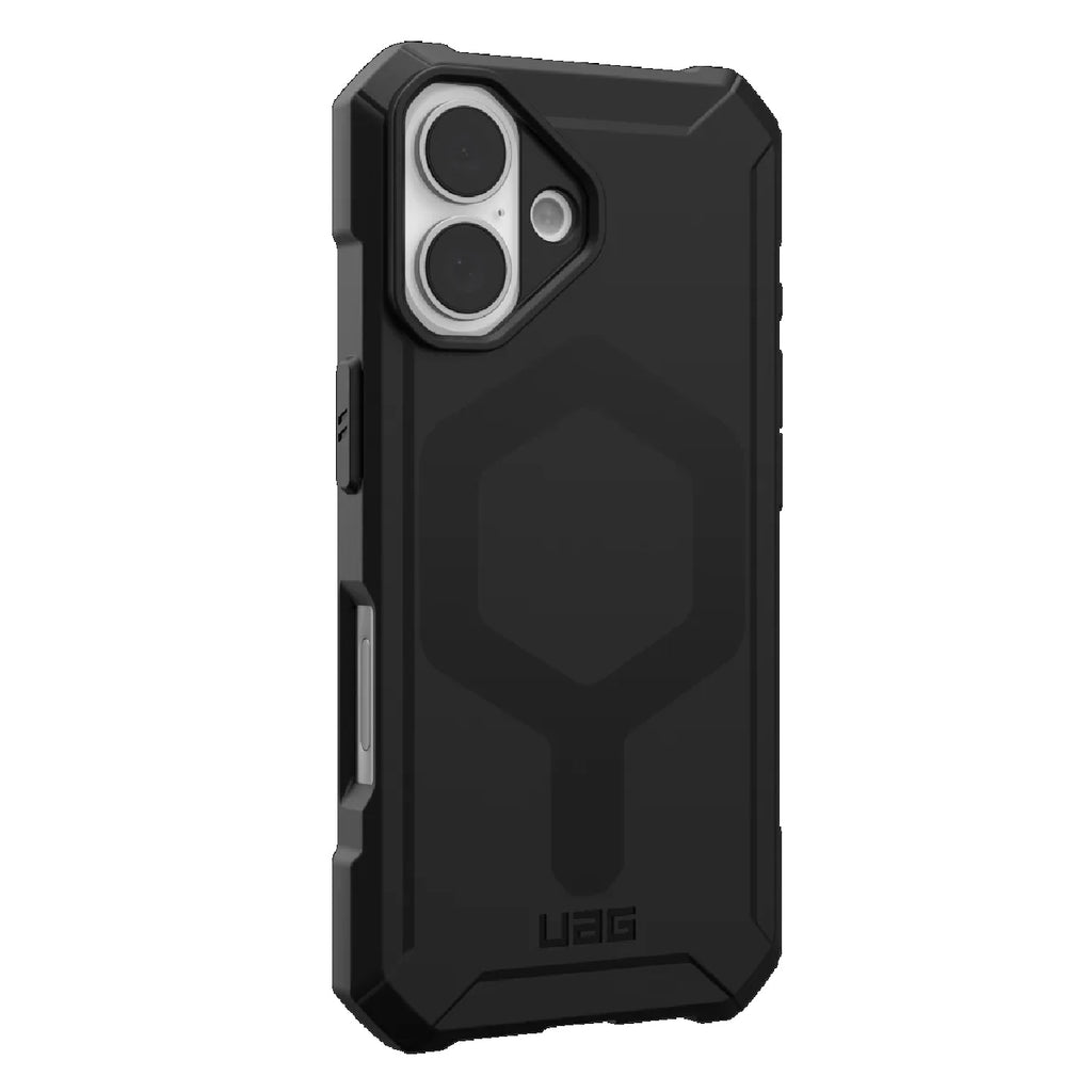 UAG Essential Armor MagSafe iPhone 16 Plus Rugged Case - Black, 15ft Drop 