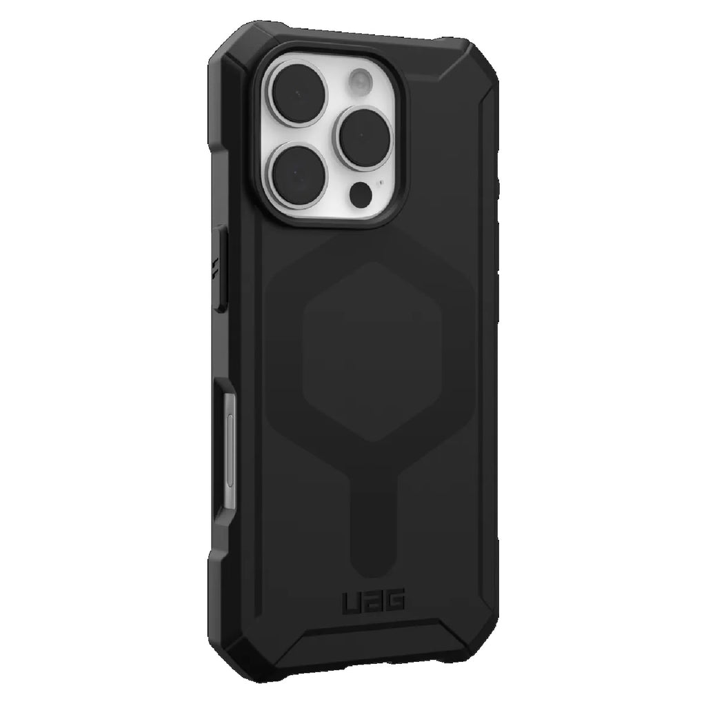 UAG Essential Armor MagSafe iPhone 16 Pro Max Rugged Case - Black 
