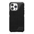 UAG Metropolis LT MagSafe iPhone 16 Pro Rugged Case - Kevlar Black 