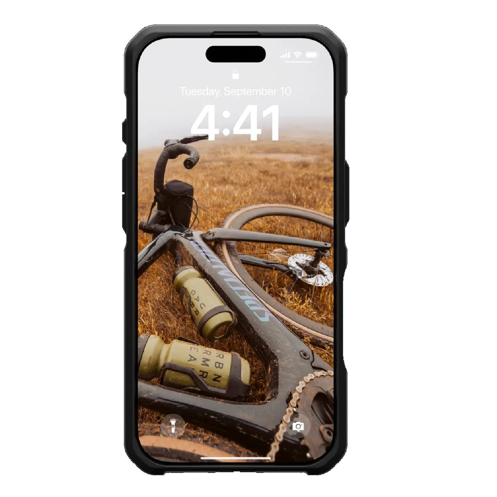 UAG Metropolis LT MagSafe iPhone 16 Pro Rugged Case - Kevlar Black 