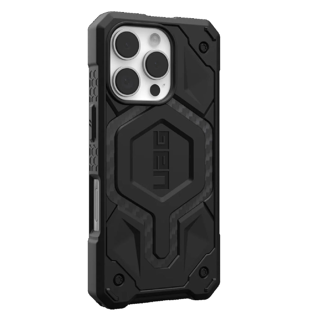 UAG Monarch Pro MagSafe iPhone 16 Pro Case - Carbon Fiber, 25ft Drop