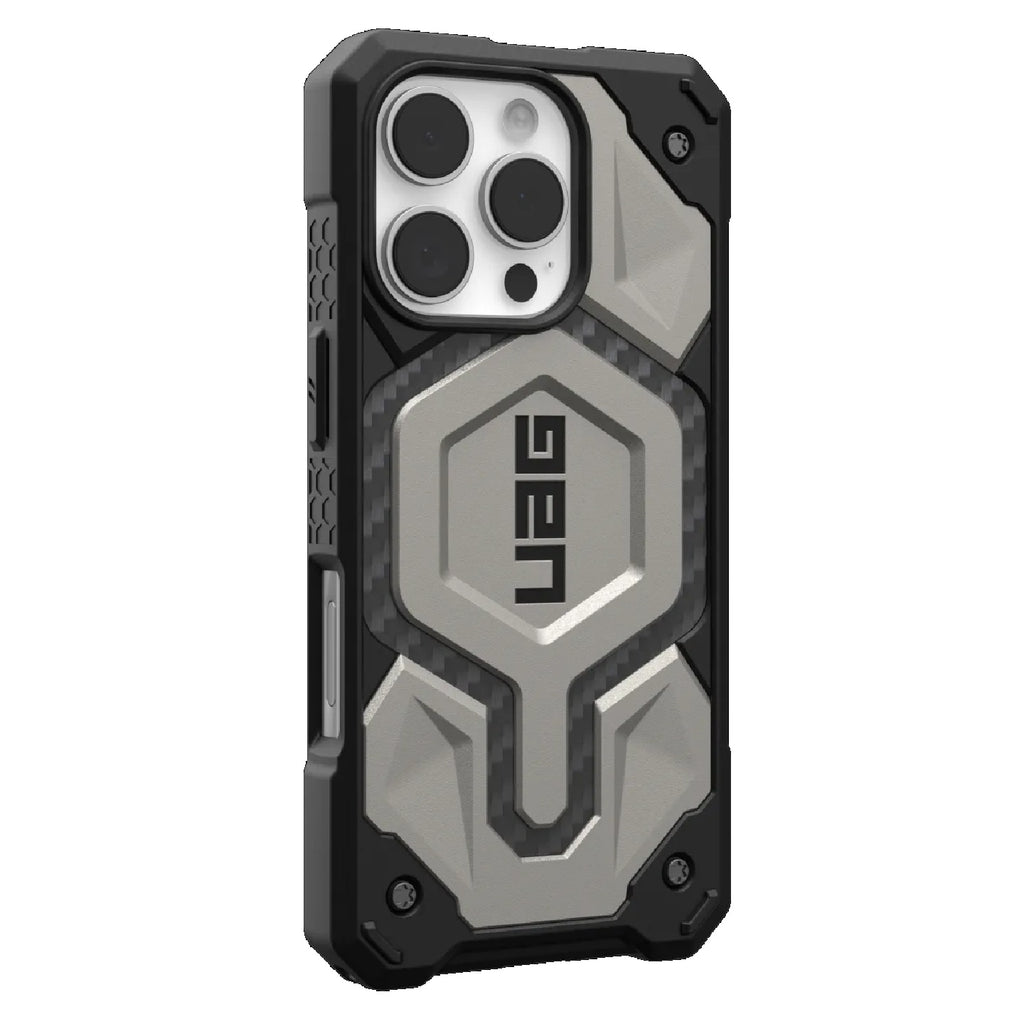 UAG Monarch Pro MagSafe iPhone 16 Pro Rugged Case - 25ft Drop Protection 