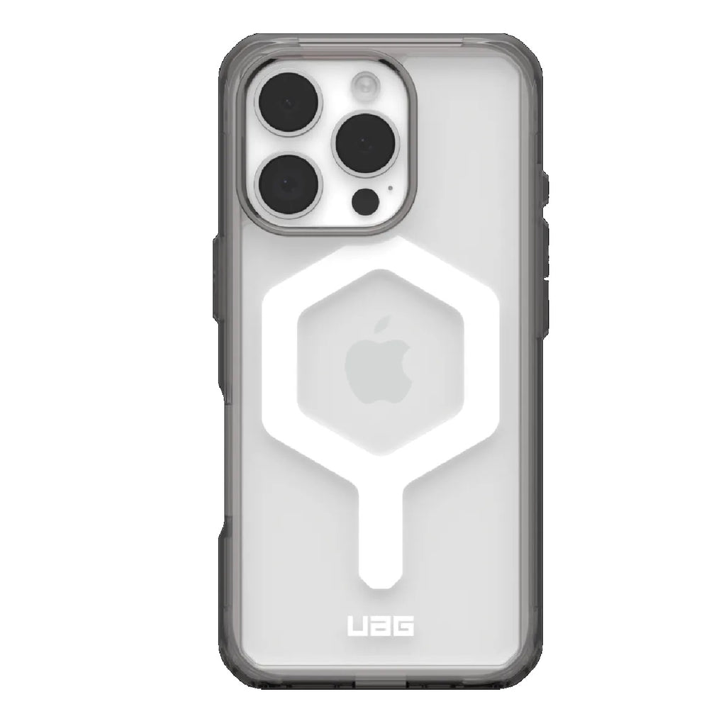 UAG Plyo MagSafe iPhone 16 Pro Max Rugged Case - Ash/White | 16ft Drop Protection 