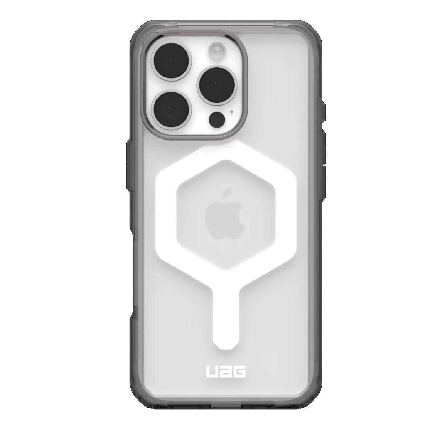UAG Plyo MagSafe iPhone 16 Pro Max Rugged Case - Ash/White | 16ft Drop Protection 