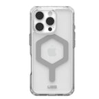 UAG Plyo MagSafe Rugged Case for iPhone 16 Pro - Ice/Silver | 16ft Drop Proof