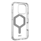 UAG Plyo MagSafe Rugged Case for iPhone 16 Pro - Ice/Silver | 16ft Drop Proof